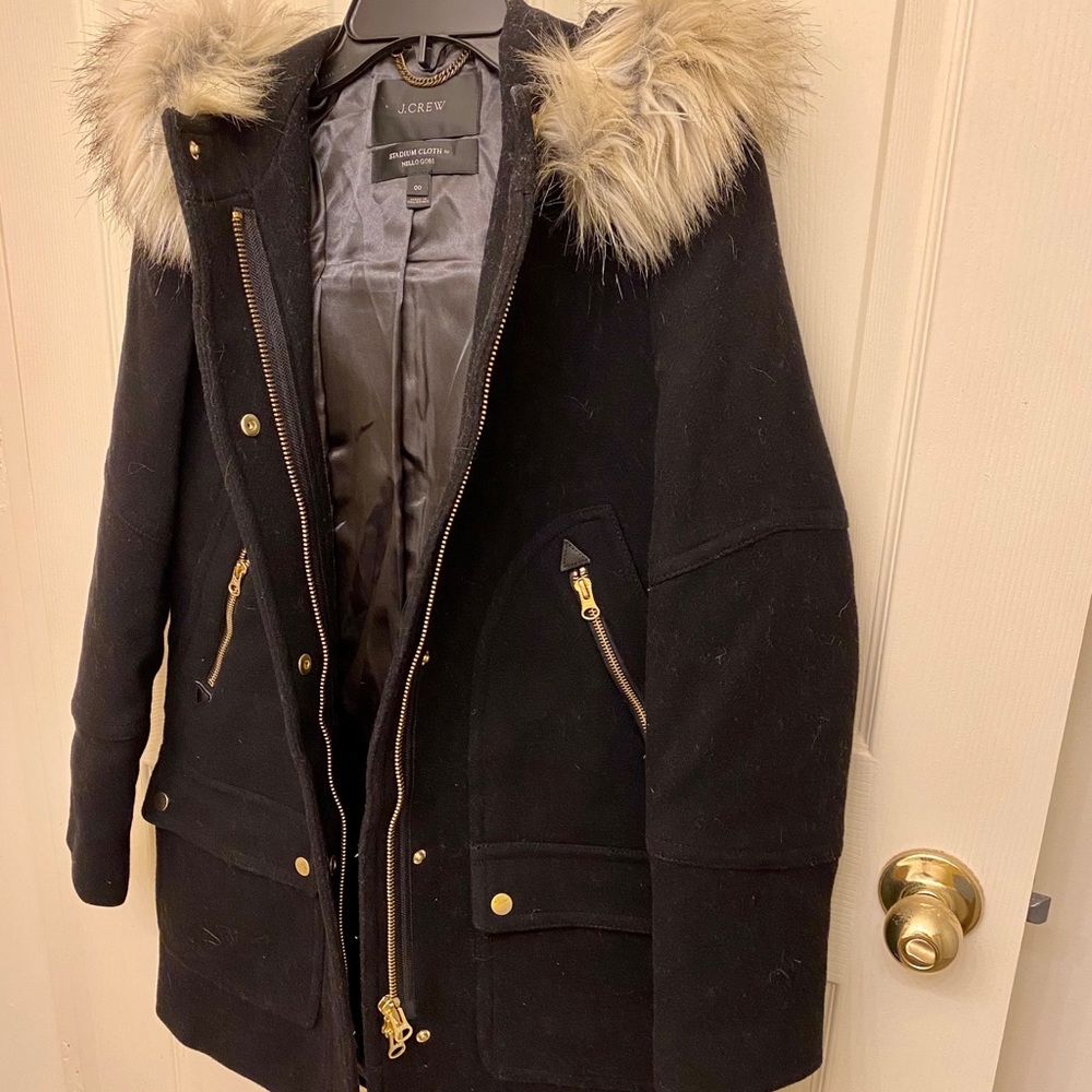 J.crew wool parka